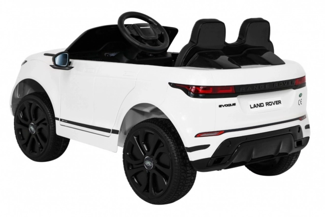 Macchina elettrica Range Rover Evoque bianca