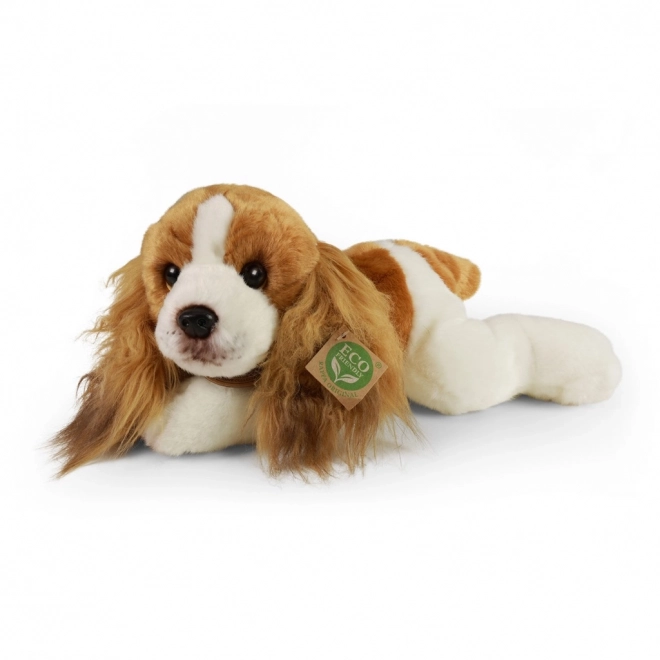 Cane di Peluche Cocker Spaniel Steso 30 cm Eco-Friendly