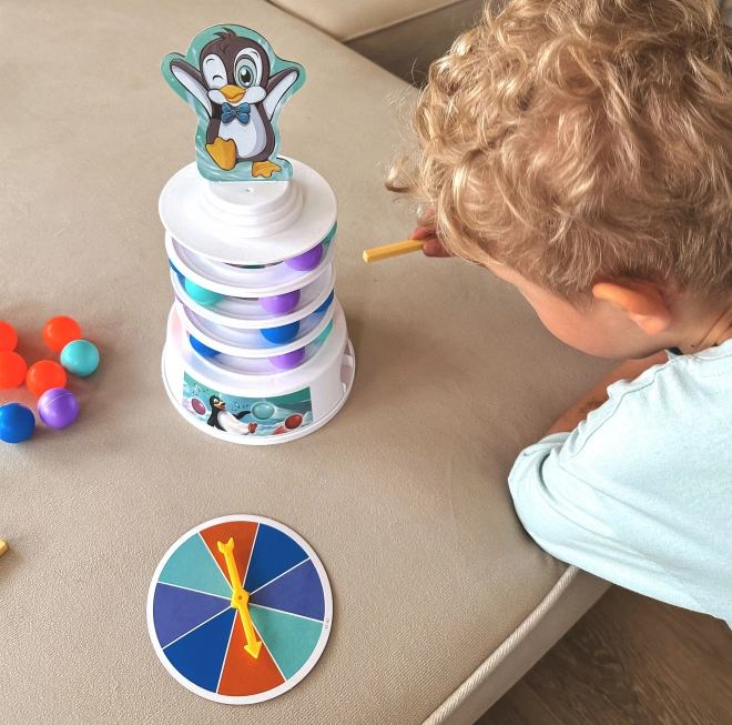 Woopie gioco di abilità Pinguino sulla torre