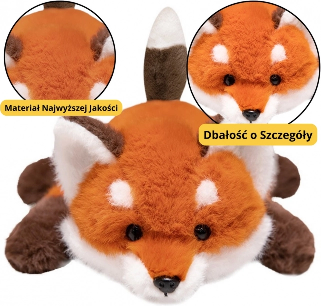 Giocattolo di peluche volpe con zampe pesanti 30cm
