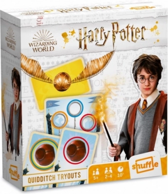 Harry Potter: gioco di carte Quidditch Tryouts di Shuffle