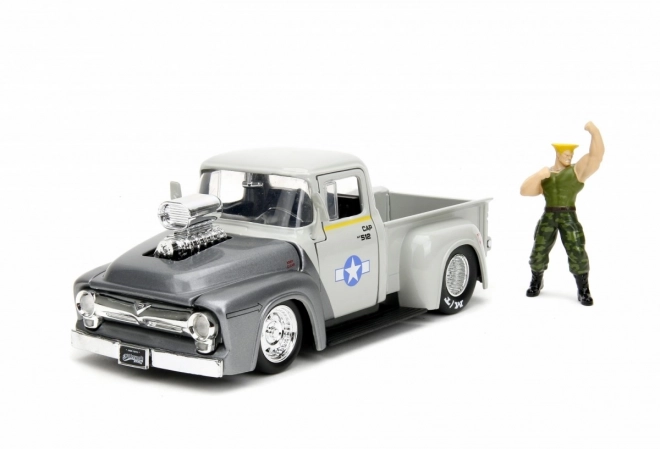 Camioncino Ford 1956 1:24 di Street Fighter di Jada Toys