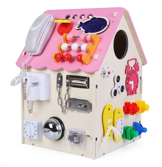 Casetta delle Attività Blu per Bambini di 2Kids Toys – Rosa