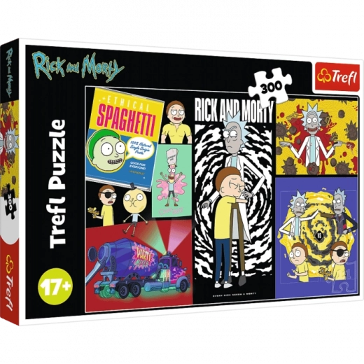Puzzle Rick e Morty – Strano luogo nella galassia 300 pezzi Trefl