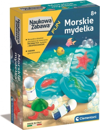 Set scientifico con sapone marino