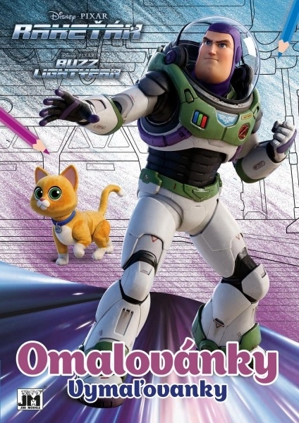 Album da colorare Buzz Lightyear A4