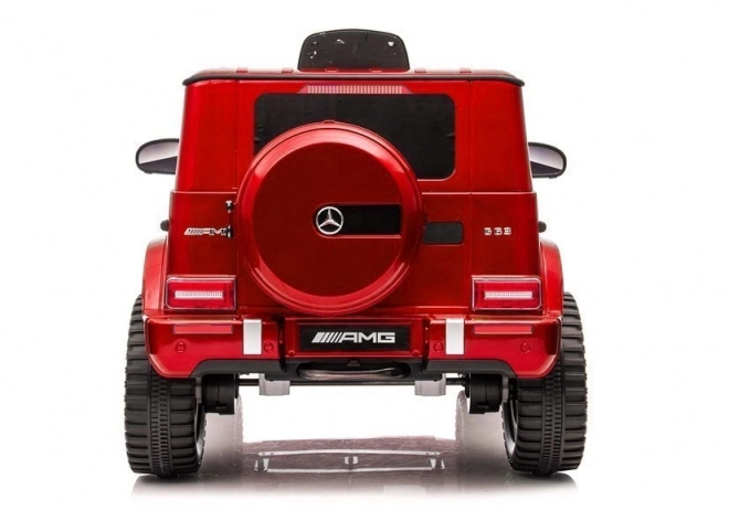 Auto a batteria Mercedes G63 rosso