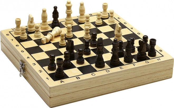 Jeujura scacchi e dama in legno
