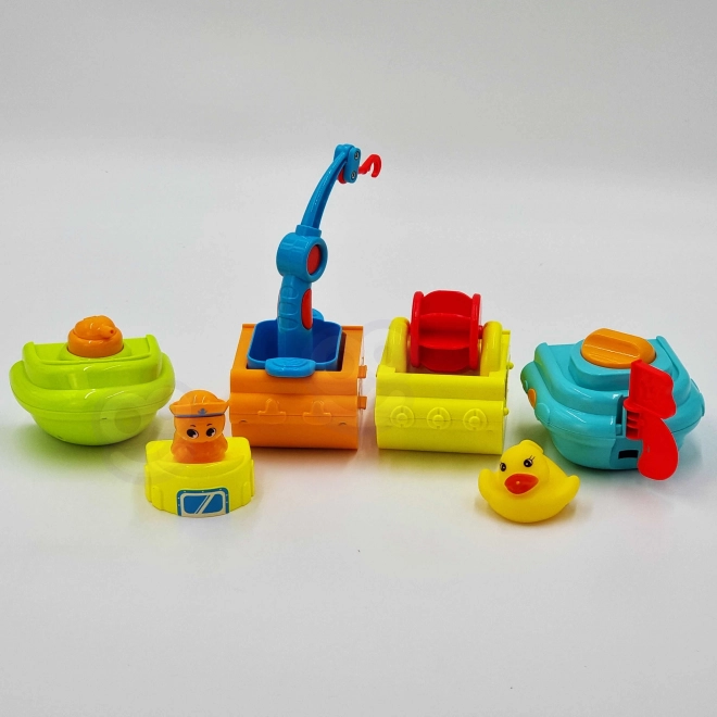 Barca giocattolo da bagno per bambini Woopie