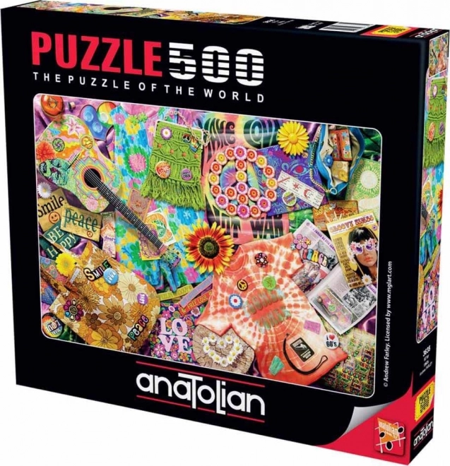 Puzzle Anni '60 500 Pezzi Anatolian