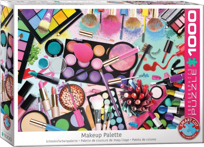 Puzzle Eurographics tavolozza di colori: Makeup 1000 pezzi