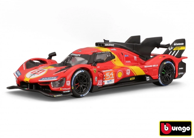 Modello Ferrari 499P LMH 2023 Campione Le Mans