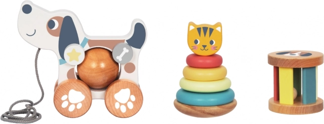 Set regalo per i più piccoli 3 in 1
