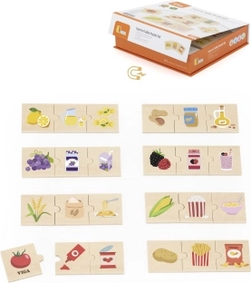VIGA puzzle in legno – relazioni tra natura e cibo