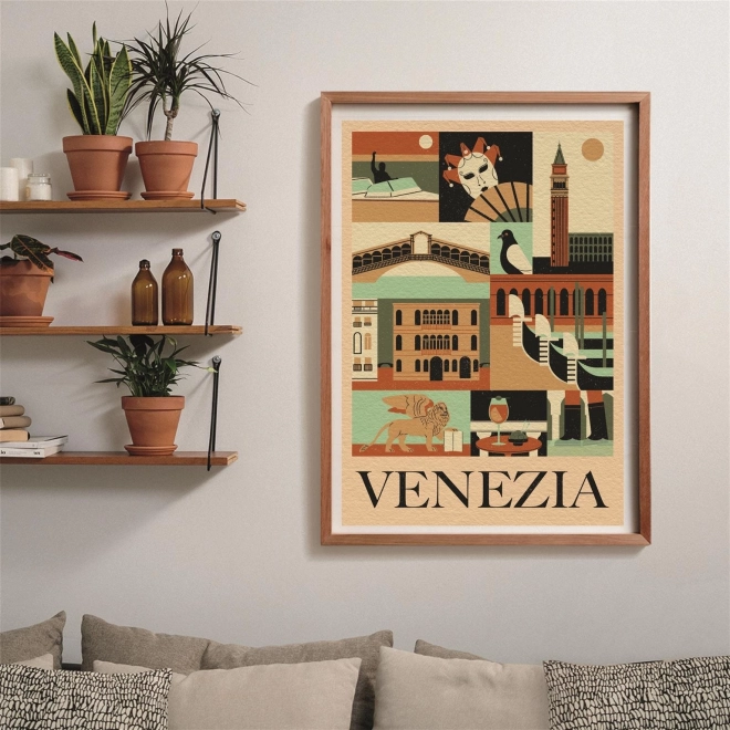 Puzzle 1000 Pezzi Venezia Compatto