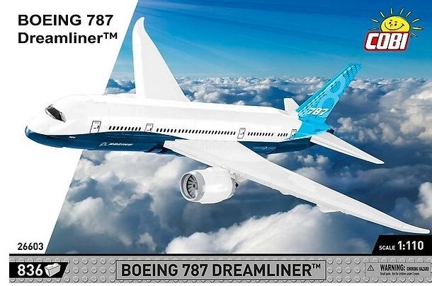 Boeing 787-8 Dreamliner modello da costruire