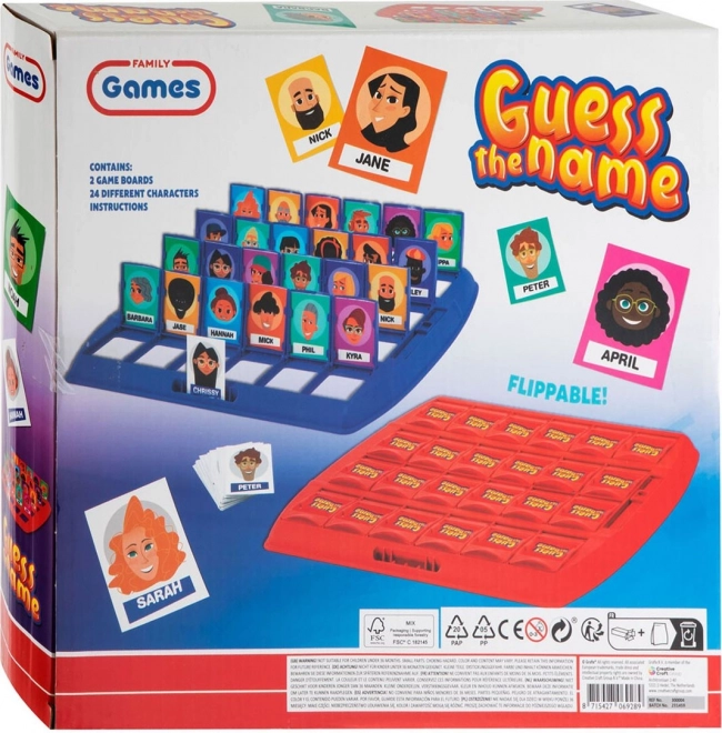 Gioco di indovina personaggio per bambini