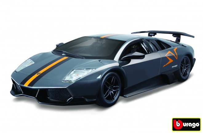 Modello in scala Lamborghini Murciélago SV grigio metallizzato