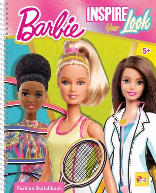 Barbie libro di schizzi modaiolo