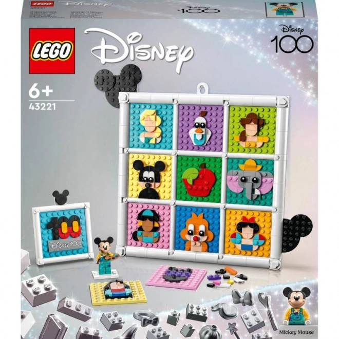 Centenario dell'animazione Disney LEGO Set decorativo da parete