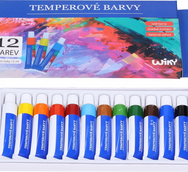 Tempere set metallico 12×12 ml