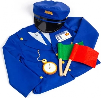 Costume del Capostazione Bigjigs Toys