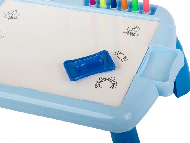 Tavolo da Disegno con Proiettore per Bambini