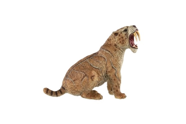 Tigre dai denti a sciabola in plastica 11cm