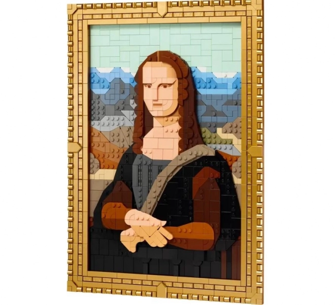 Arte LEGO Mona Lisa