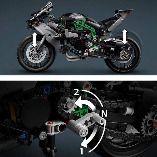 Motocicletta Kawasaki Ninja H2R LEGO Technic