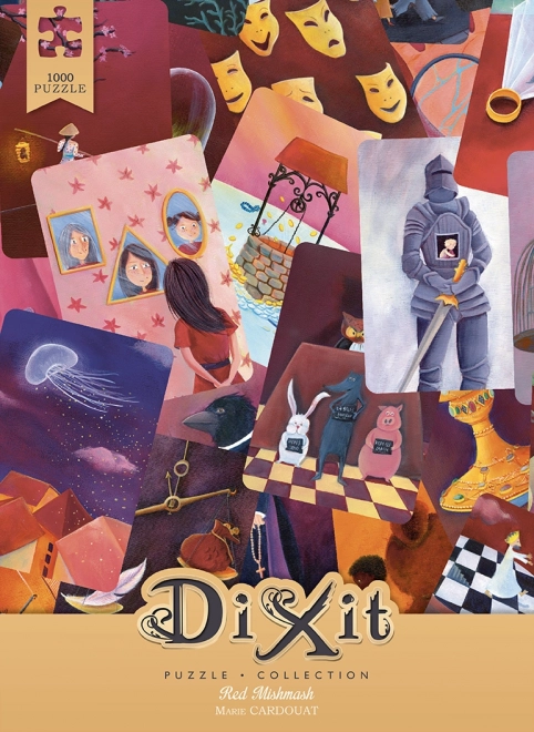 Puzzle 1000 pezzi Dixit: Mosaico Rosso