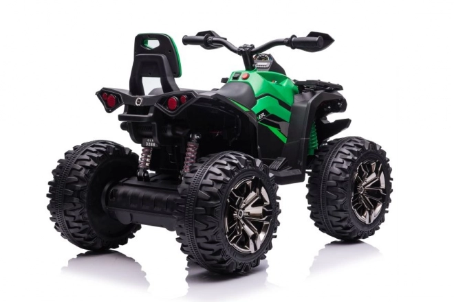 Quad elettrico verde per bambini