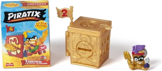 Figura Pirata Fortezza del Tesoro d'Oro