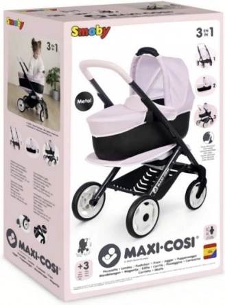 Passeggino per bambole Maxi-Cosi rosa chiaro