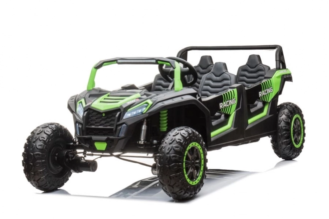 Auto elettrica Buggy 4x4 verde