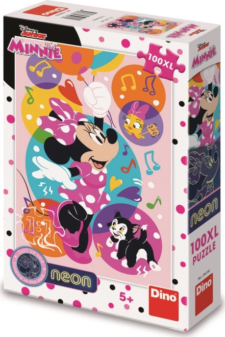 Puzzle luminoso Minnie e palloncini XL