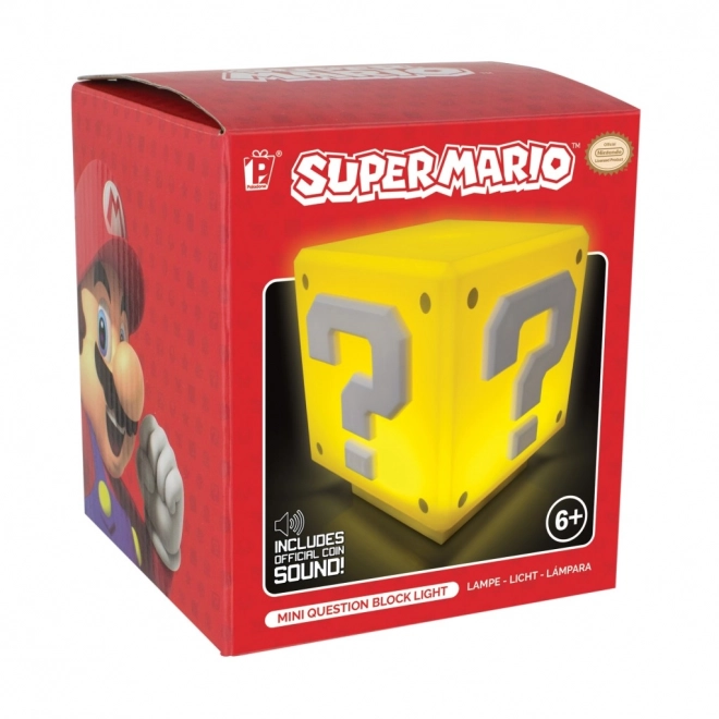 Luce Super Mario - Blocco Interrogativo Mini