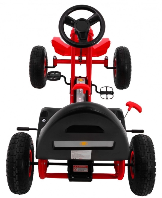 Gokart Champion Pedali per Bambini Rosso