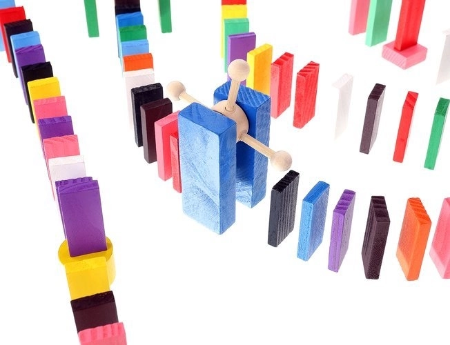 Set Domino in Legno per Bambini