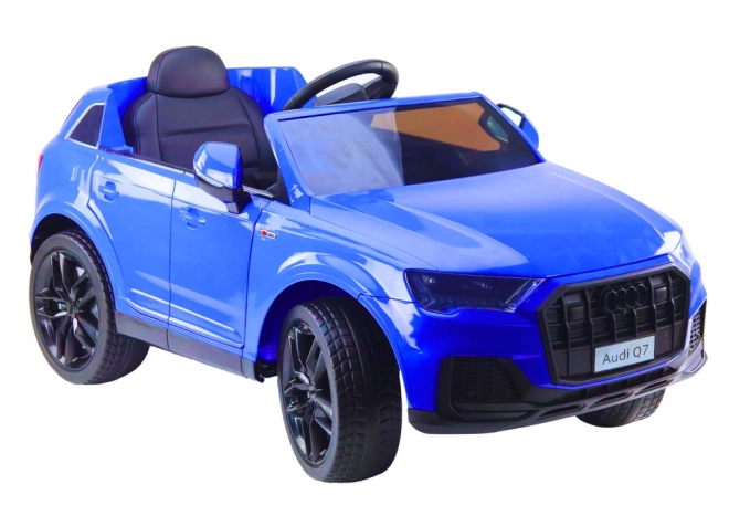 Auto elettrico per bambini Audi Q7 vernice Blu