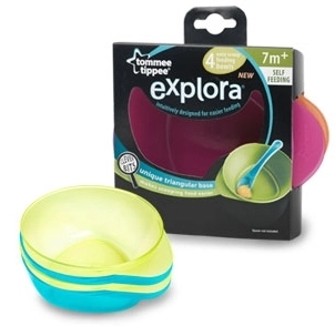 Set di Ciotole per Bambini Tommee Tippee Explora