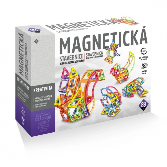 Costruzioni Magnetiche Set 89 Pezzi