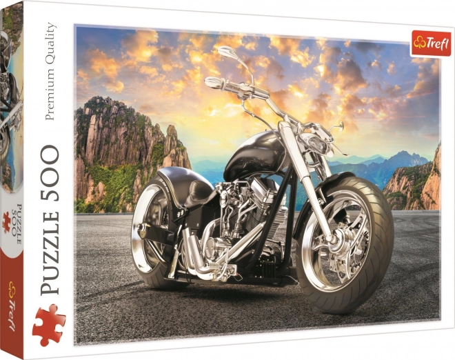 Puzzle Trefl Moto Nera 500 pezzi