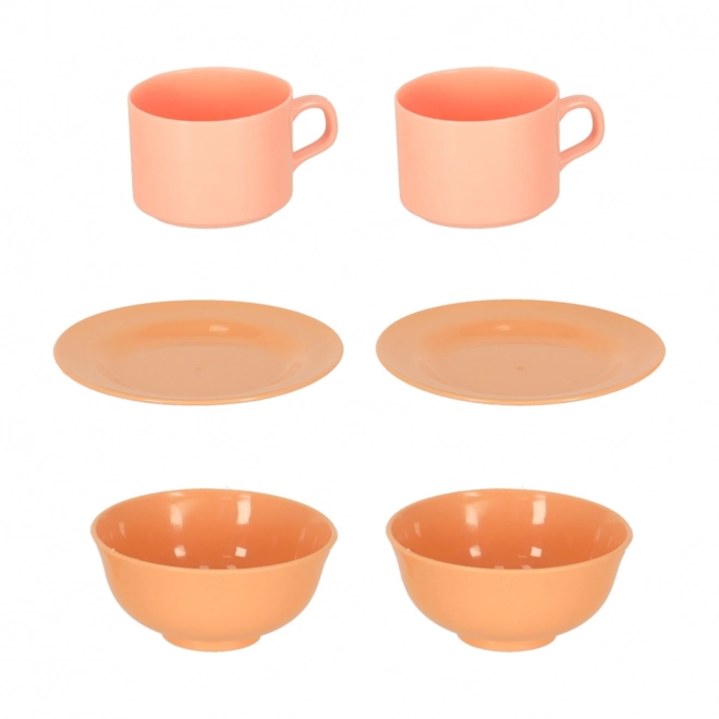Lavello giocattolo interattivo con accessori rosa
