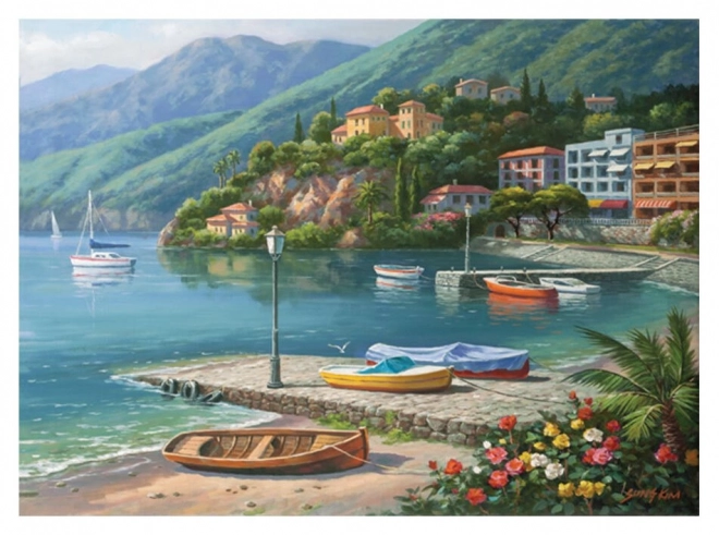 Puzzle Collina Del Porto 1000 Pezzi