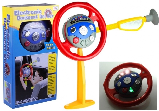 Volante simulatore per bambini con suoni realistici