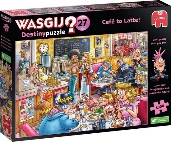 Puzzle Wasgij Caffetteria - 1000 Pezzi