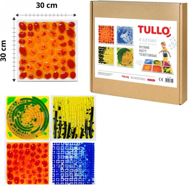 Tappetini liquidi testurizzati 4 pz Tullo