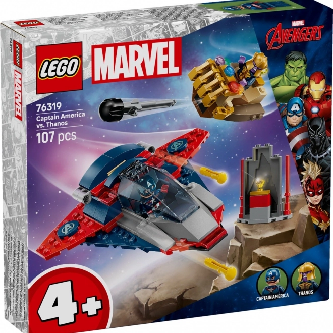 Super Heroes: Capitan America vs. Thanos