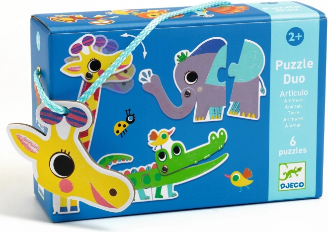 Djeco Puzzle Duo Animali